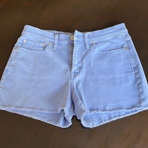 J.crew Mercantile frayed denim shorts